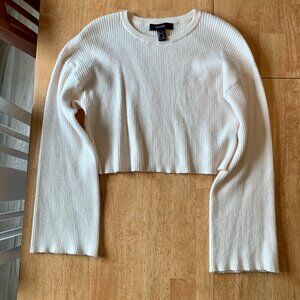 Blush Pink Cropped Sweater